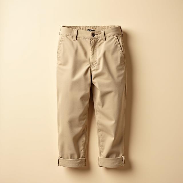 Pantalone chino leggero sabbia